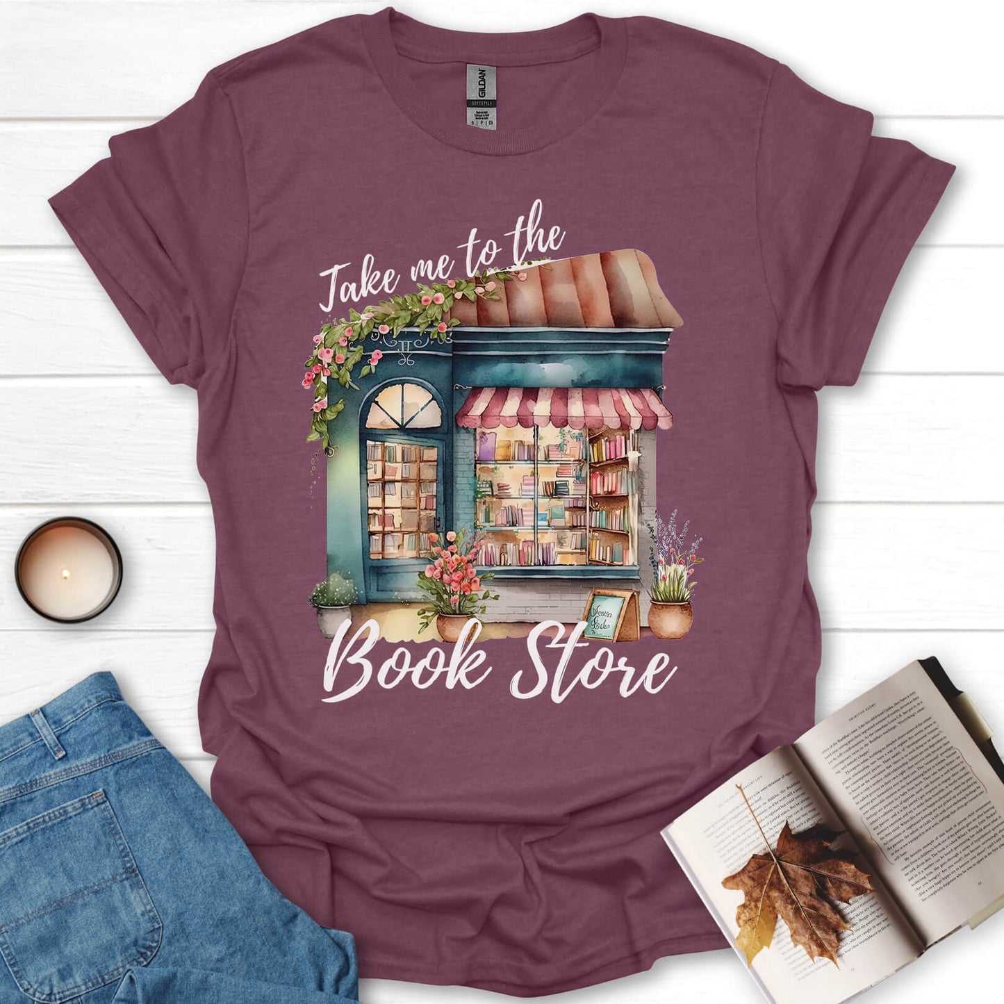 Take Me To The Book Store T-Shirt