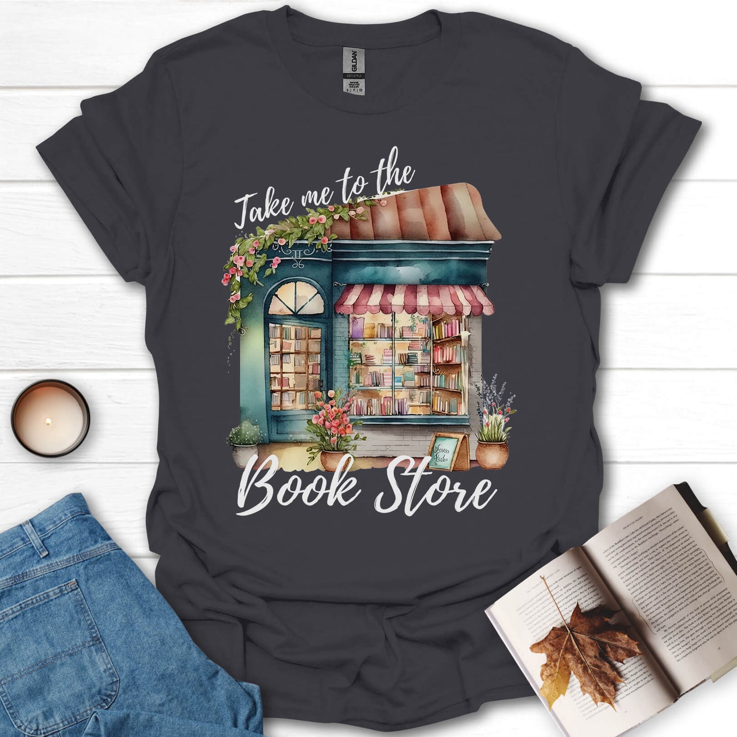 Take Me To The Book Store T-Shirt