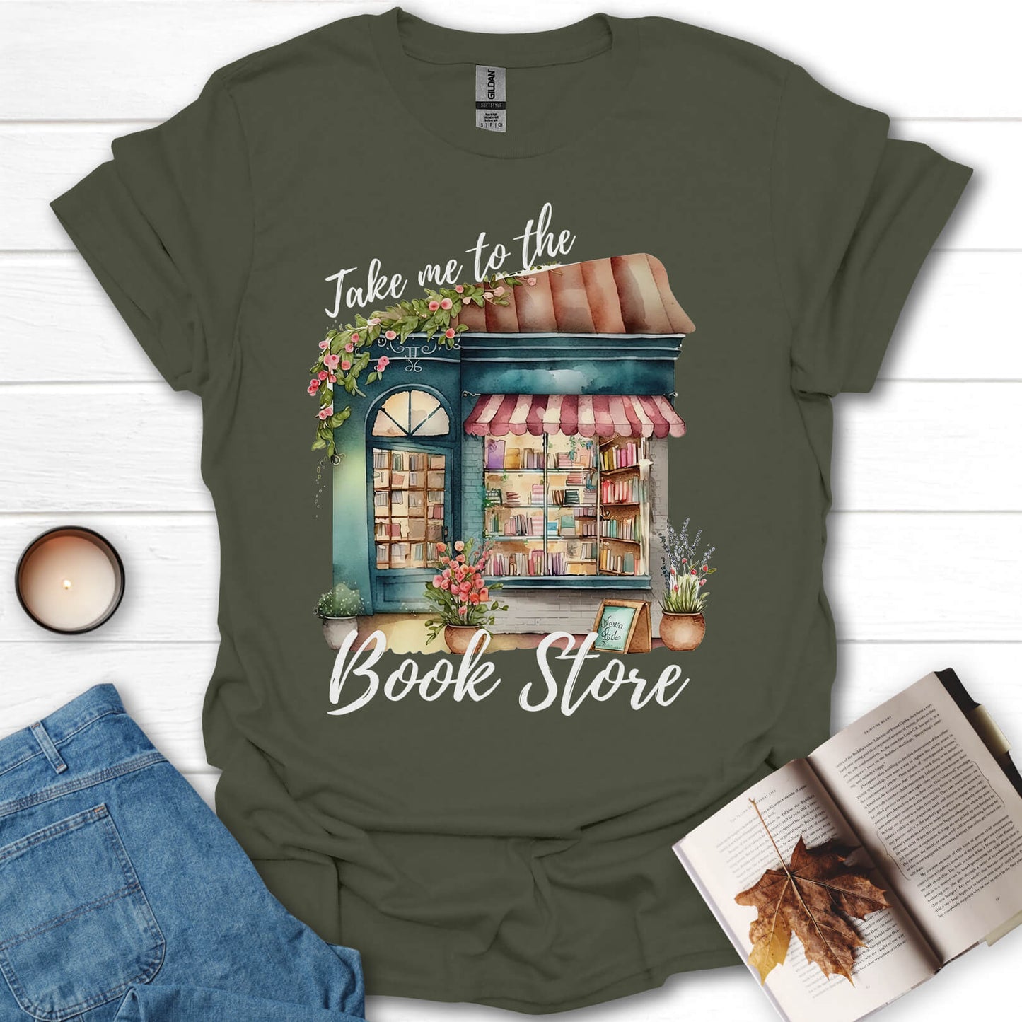 Take Me To The Book Store T-Shirt