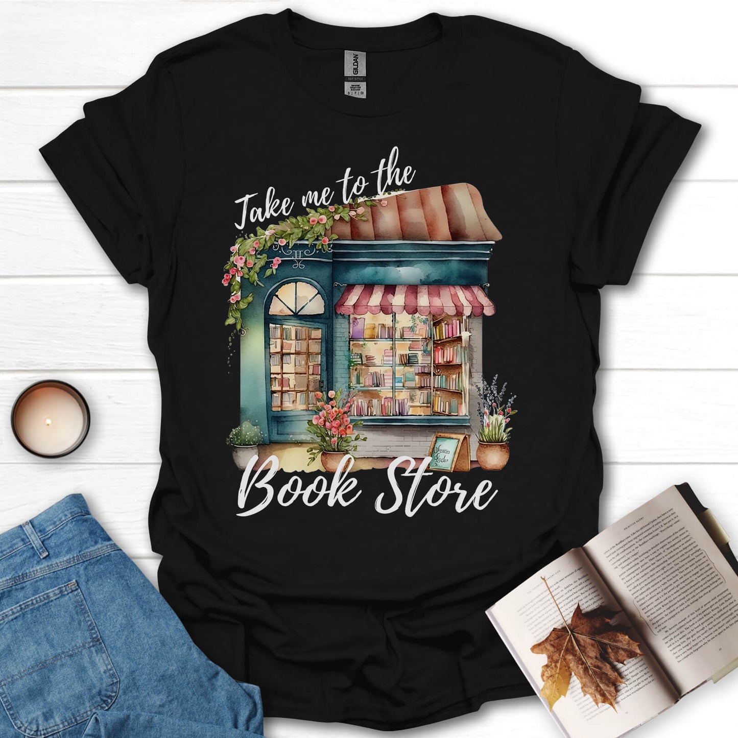 Take Me To The Book Store T-Shirt