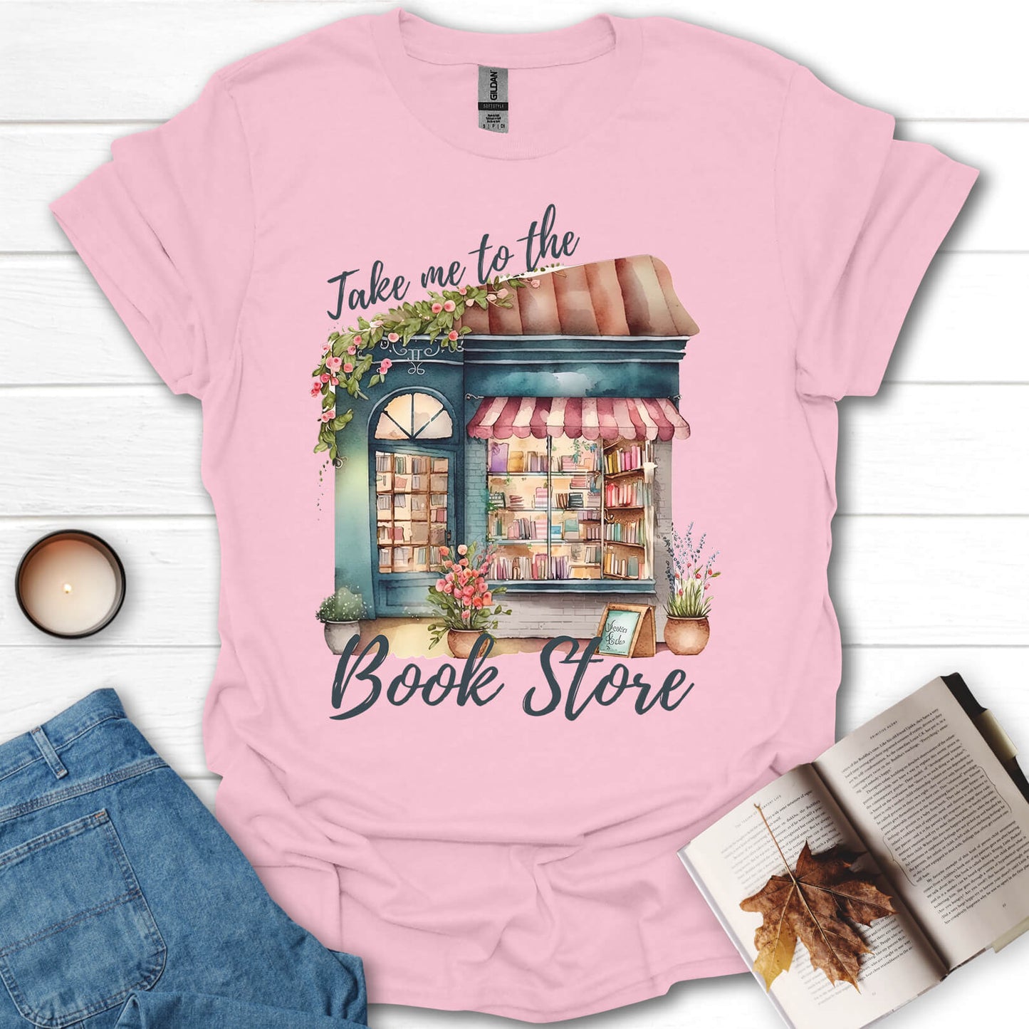 Take Me To The Book Store T-Shirt