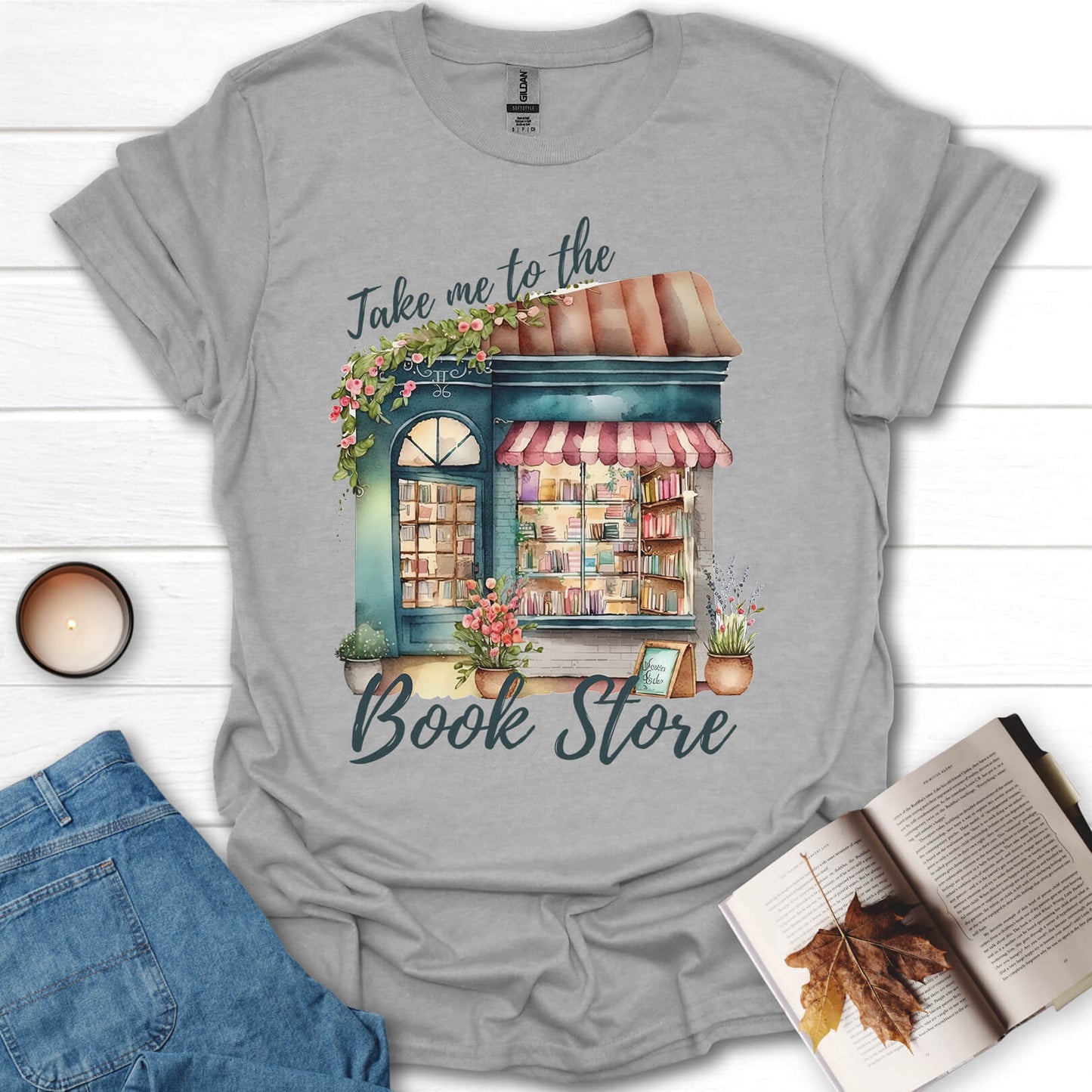 Take Me To The Book Store T-Shirt