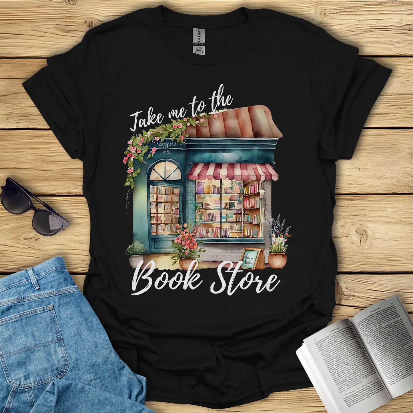 Take Me To The Book Store T-Shirt