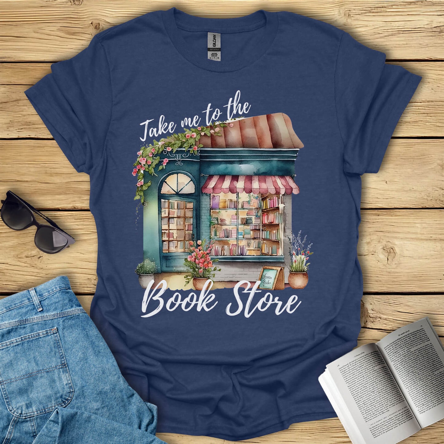 Take Me To The Book Store T-Shirt