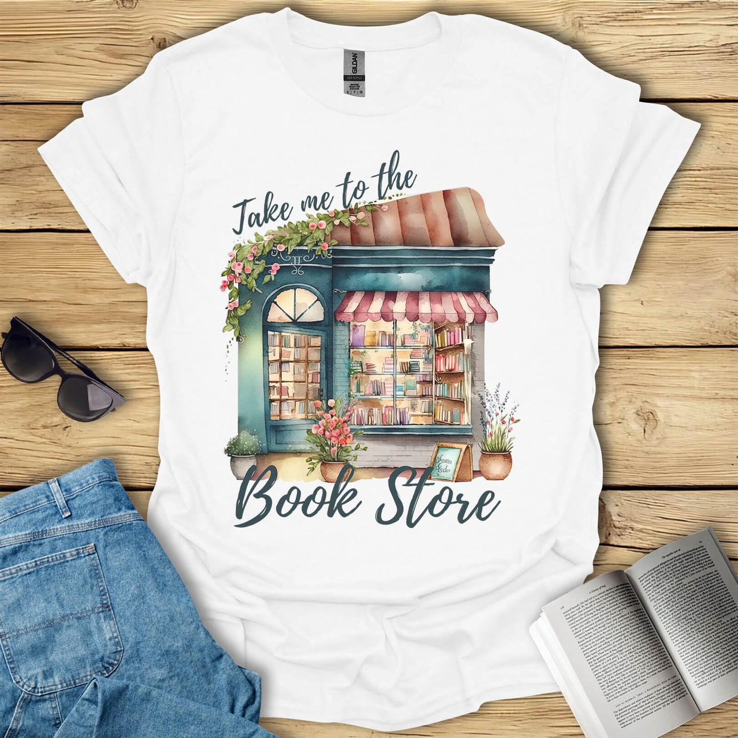 Take Me To The Book Store T-Shirt