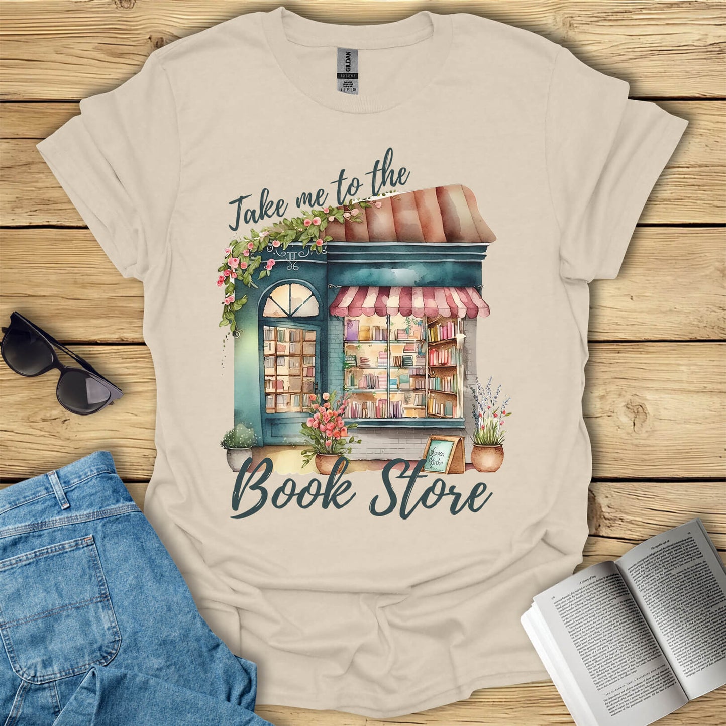 Take Me To The Book Store T-Shirt