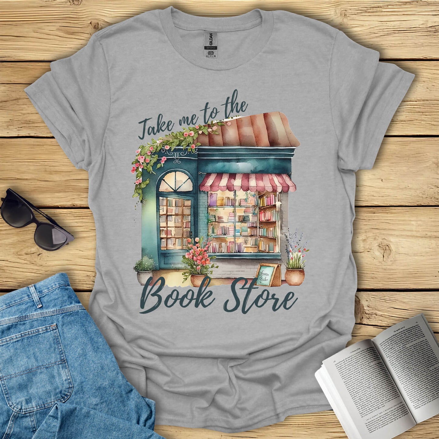 Take Me To The Book Store T-Shirt