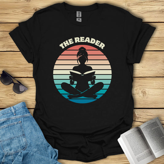 The Reader Yoga Pose Funny T-Shirt