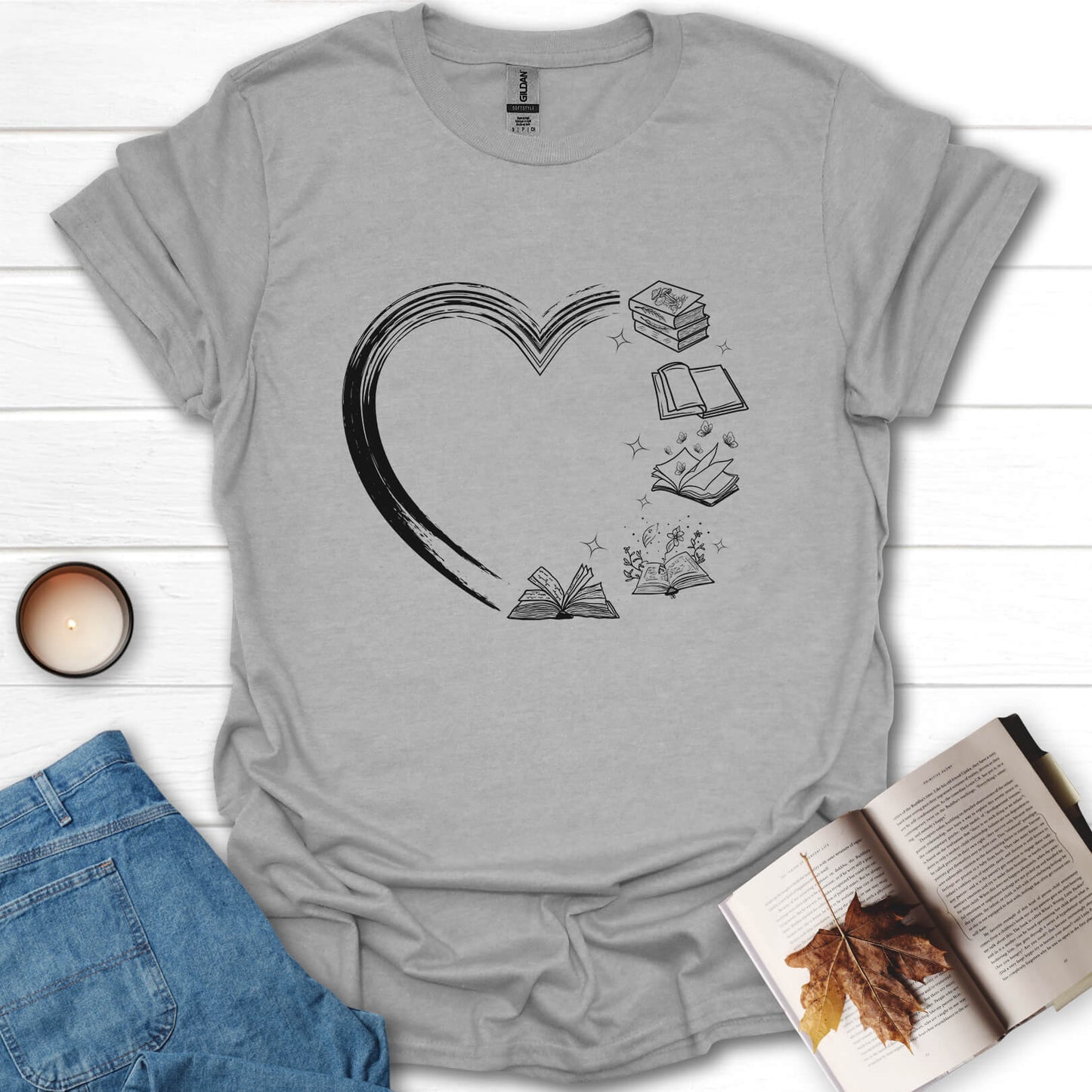 The Reader's Heart T-Shirt