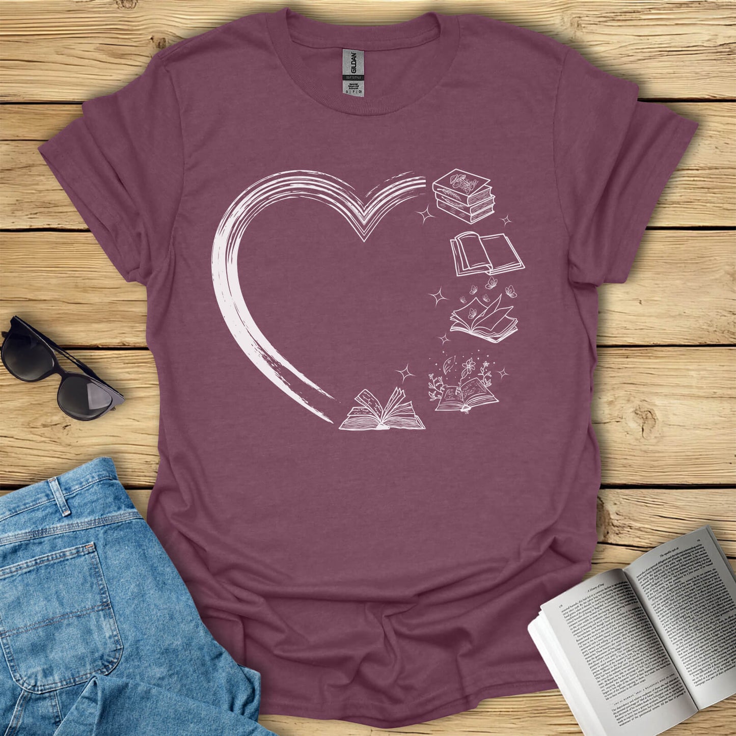 The Reader's Heart T-Shirt