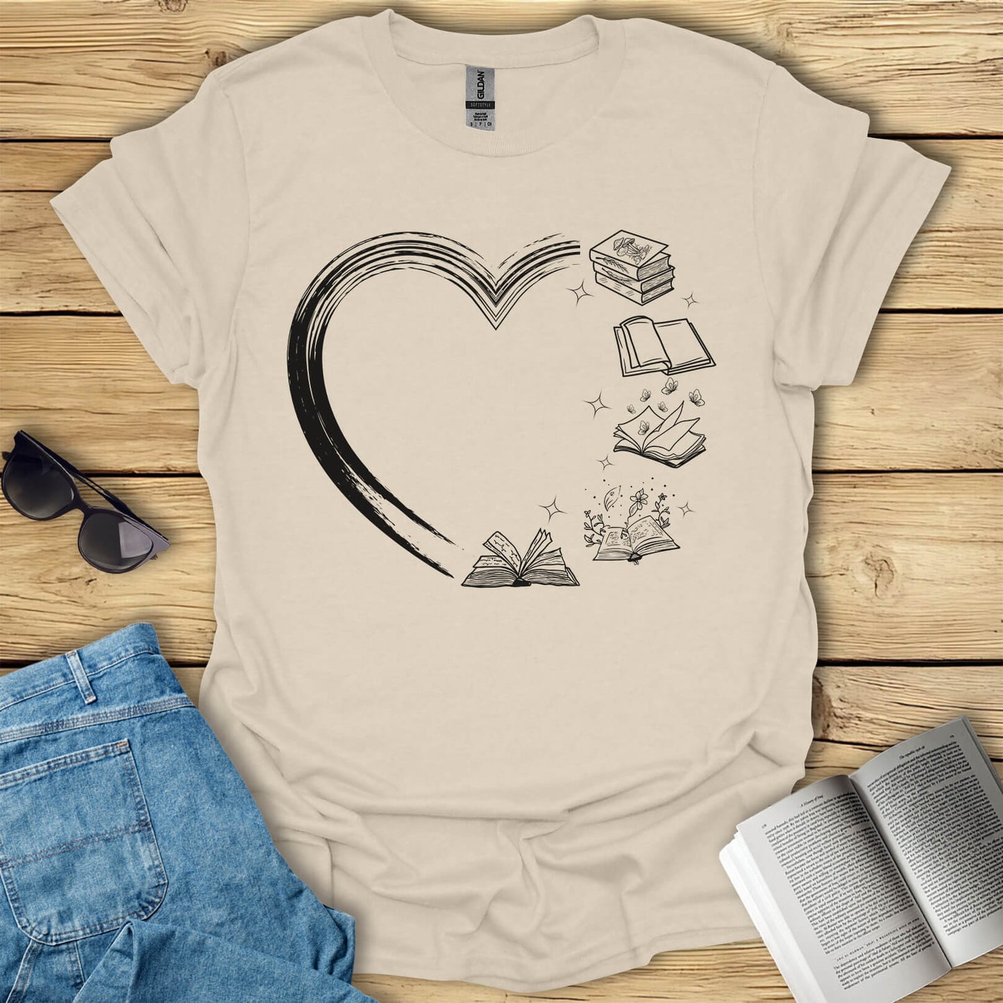The Reader's Heart T-Shirt