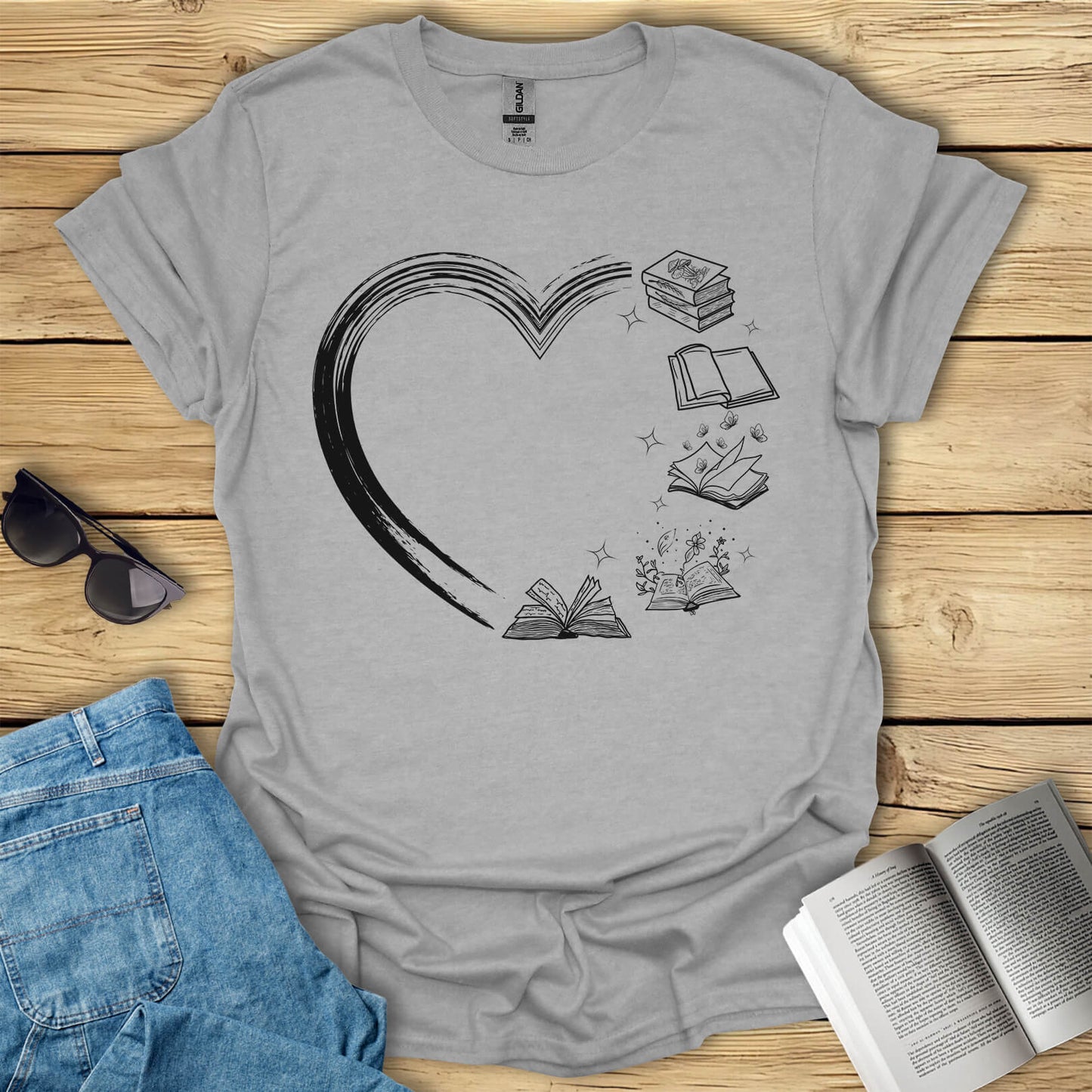 The Reader's Heart T-Shirt