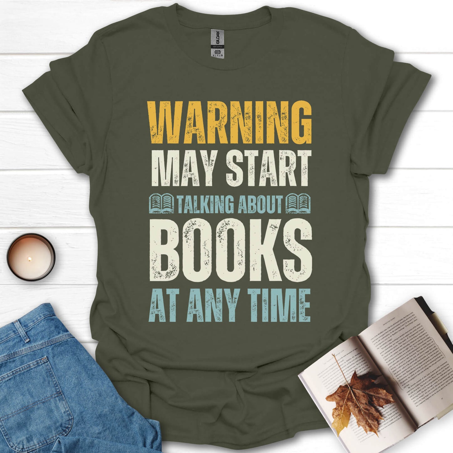 May Start Talking About Books T-Shirt