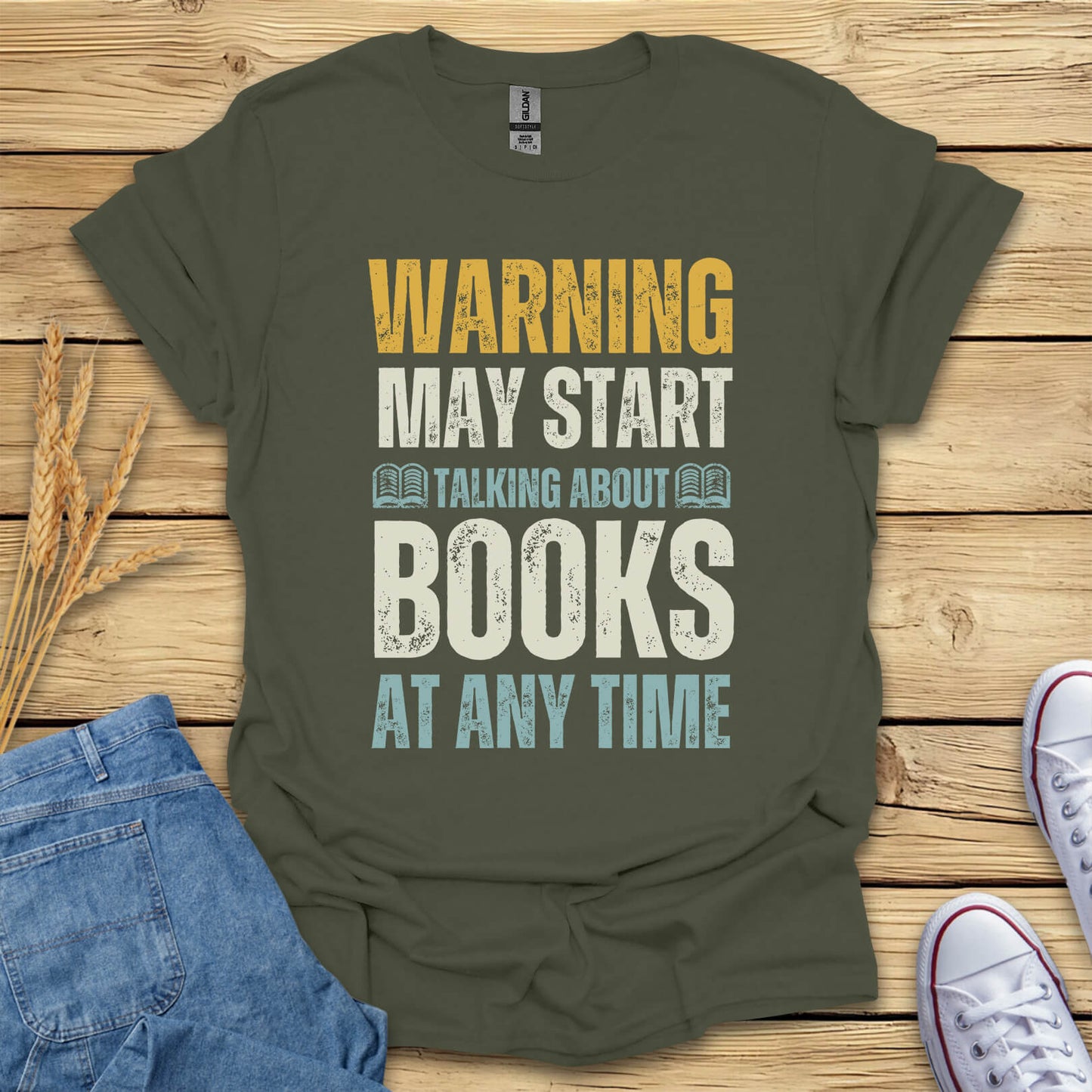 May Start Talking About Books T-Shirt